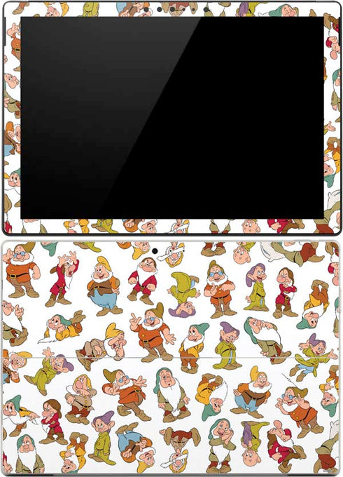 Disney Snow White Dwarfs Pattern Surface Pro (2017) Skin